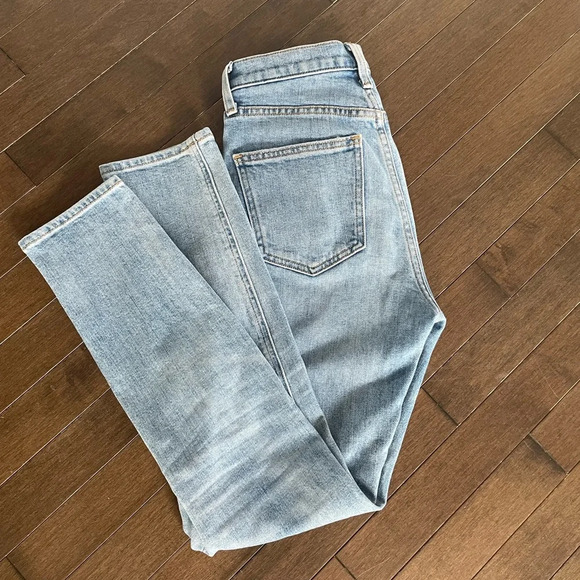 Aritzia Denim Forum The Yoko High Rise Slim Jeans size 24W/27L - Picture 2 of 5